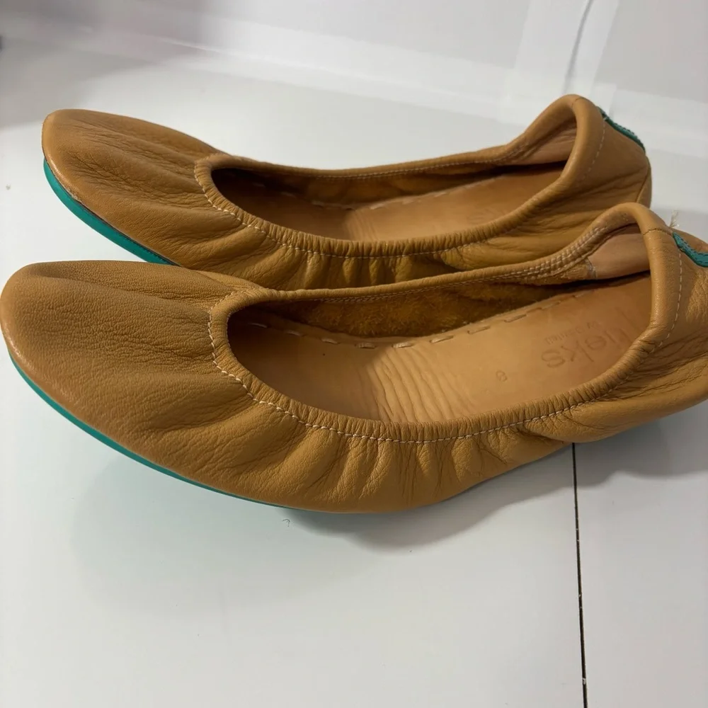 TIEKS Size 8 Shoes - Tan/Light Brown - Picture 5 of 7